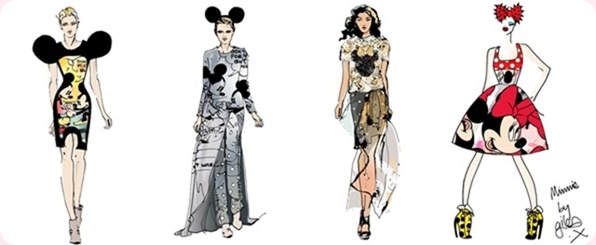 Minnie Mouse protagonista en la London Fashion Week