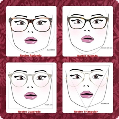 Qué gafas usar según tu tipo de rostro