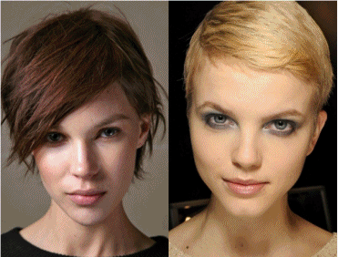 Tendencias peinados mujer, Otoño-Invierno 2012-2013: pelo corto