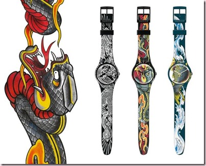 Swatch tatua tu muñeca con sus nuevos relojes