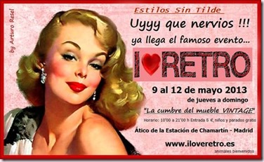 Regresa la Feria I Love Retro a Madrid!