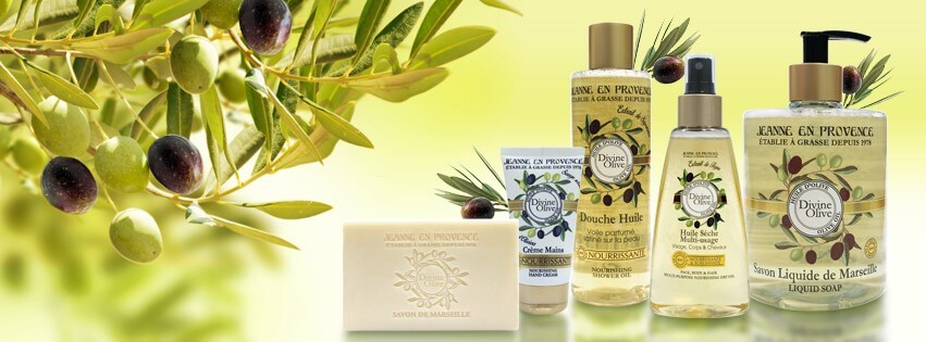 Sorteo de un Lote de 5 productos Jeanne en Provence Divine Olive