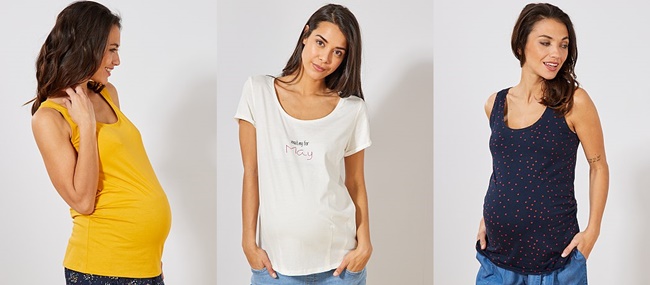 Camisetas de Algodón Orgánico Mujer en Kiabi
